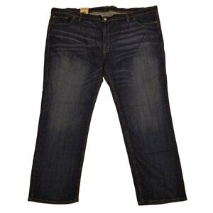 NWT Levi's 541 Men's Athletic Taper Big and Tall Stretch W54 L32 Dark Wash Jeans